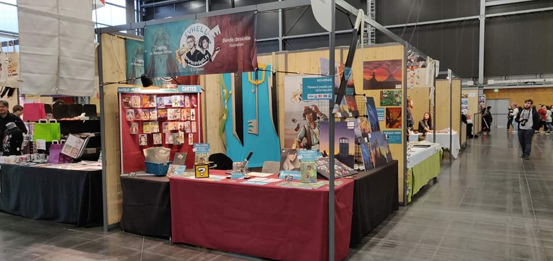 standEvhell's tweet photo. Retrouvez-nous à @A2P_NANTES tout le weekend ! Avec pour la première fois, une repro de la Zangetsu de Bleach à vendre sur place :) https://t.co/rezfR69BAU