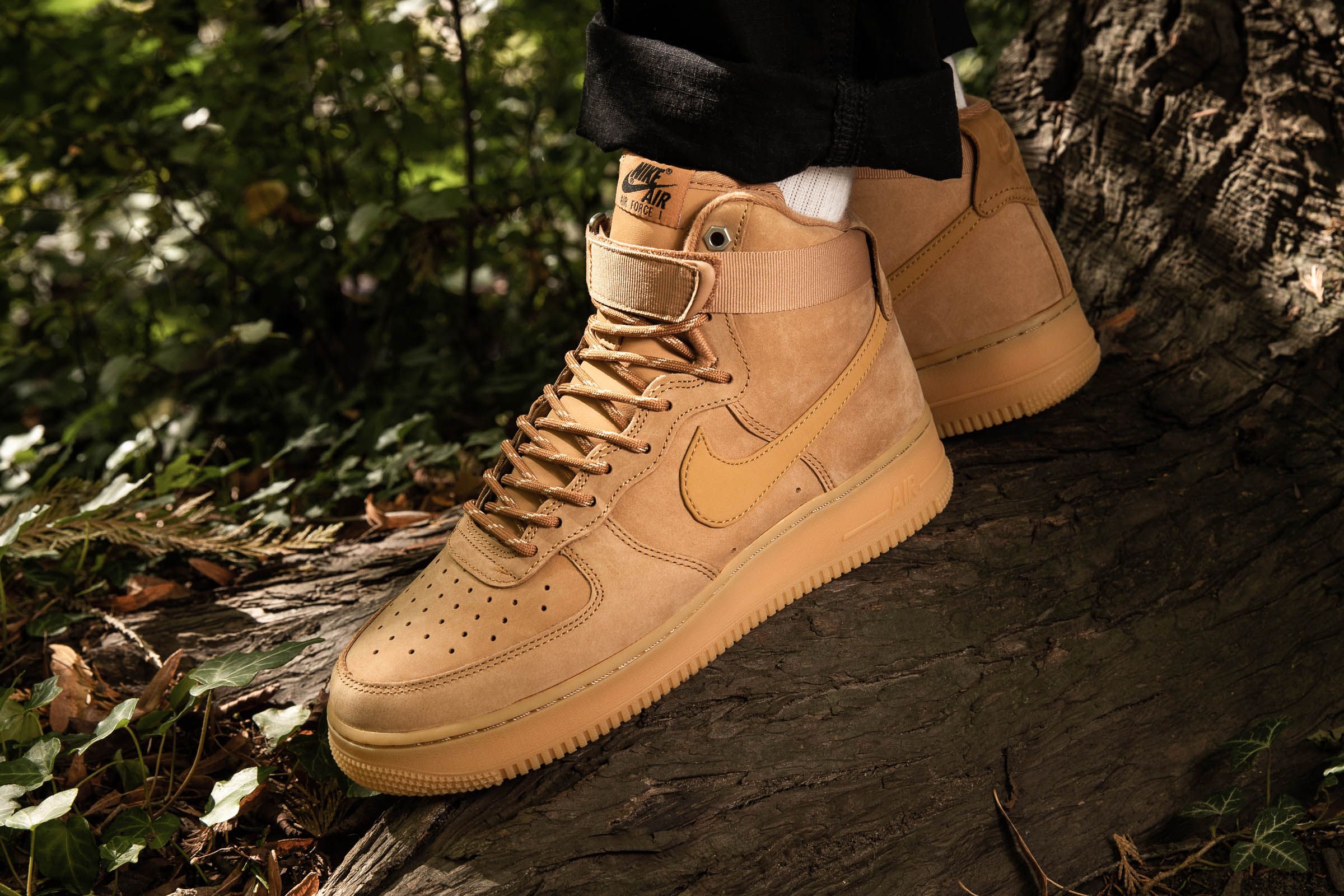 Titolo on X: "Nike Air Force 1 High "Wheat" 🍂🍃 Get Your Pair online ➡️  https://t.co/A7Y2zLzN7g US 7 (40) - US 12 (46)⁠ style code 🔎 CJ9178-200 # nike #af1 #airforce1 #titolo #titolostyle #