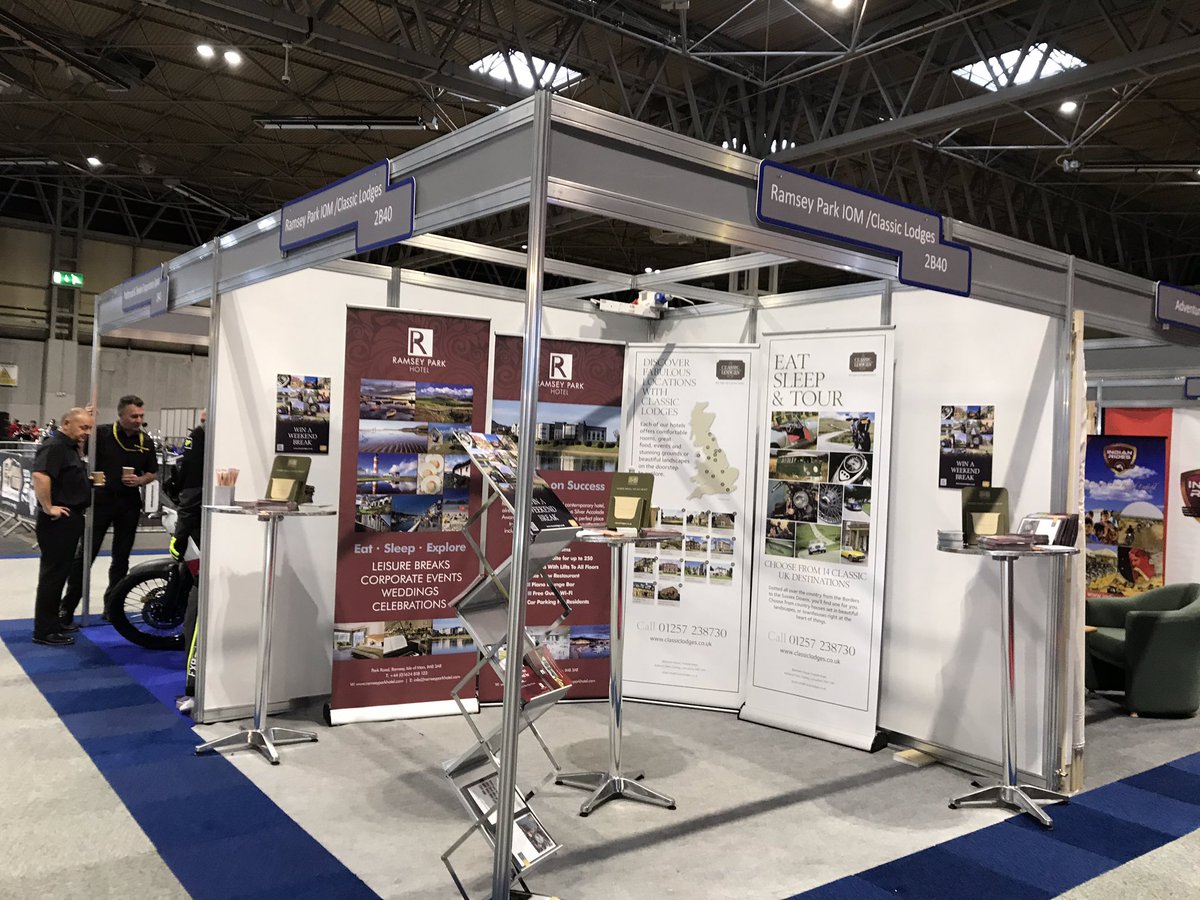 All ready <a href="/motorcyclelive/">MCL</a>  drop by us in hall 2 stand 2B40 right near the TT stand #iom - we are also running a competition to win a weekend away 👍🏻