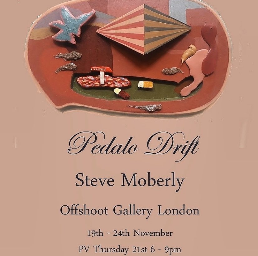 Congratulations to <a href="/MAFineArtAUB/">MAFineArtAUB</a> <a href="/inspiredAUB/">Arts University Bournemouth | AUB</a> graduate <a href="/stevemoberly/">steve moberly</a> for forthcoming #pedalodrift #show <a href="/offshootgallery/">Offshoot Gallery</a> Opening Thursday 21st 6-9pm.
