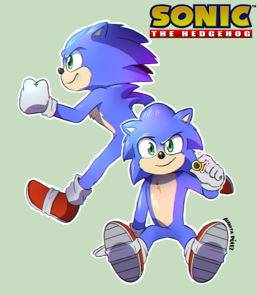 AlanitaPerez's tweet photo. valio la espera del trailer :"3 me gusto mucho este #SonicMovie sonic o//w//o https://t.co/TLphjxvSL1
