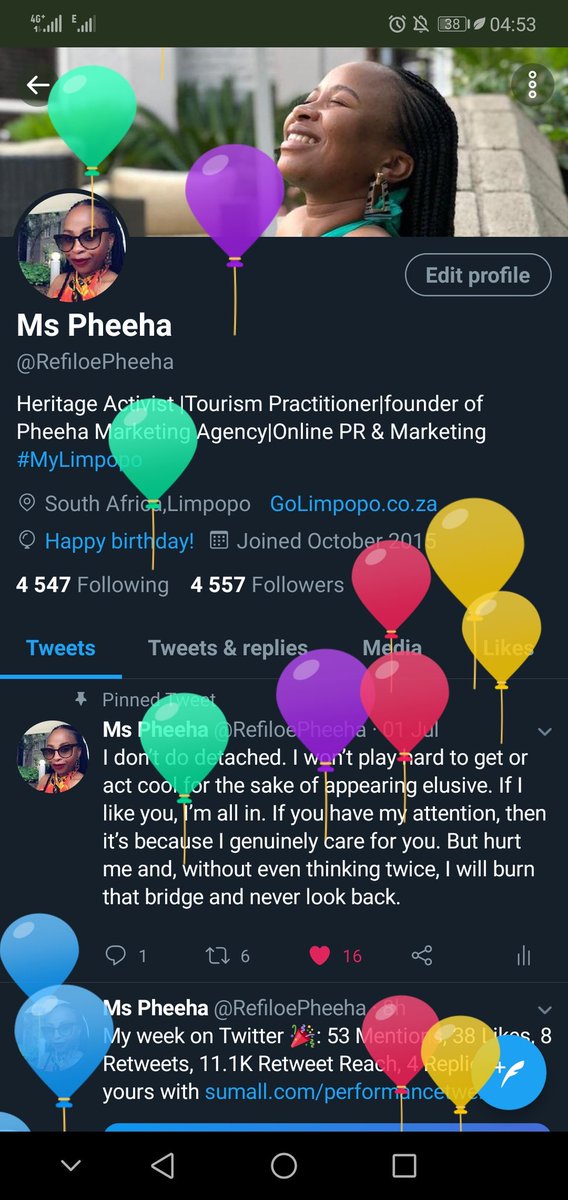 This is the day the Lord has made, another year added💃💃. #HappyBirthday to me.