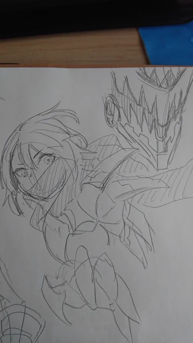 #アズールレーン
シュペーちゃんの描きたいイメージがなかなかうまくまとまらなくて気が狂いそうです🐤 