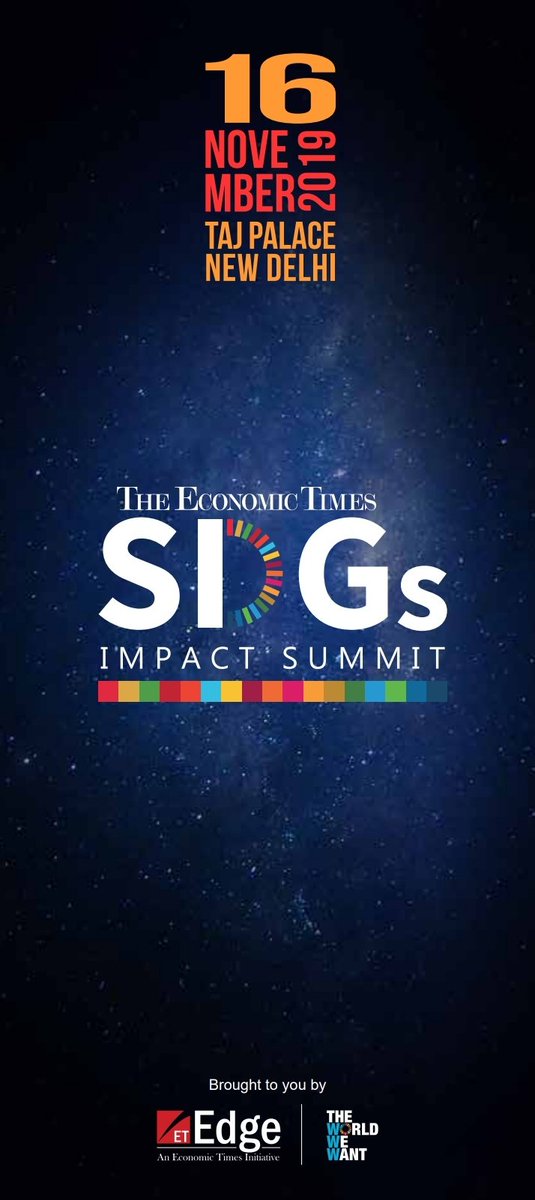 Here today at the SDG Impact summit in delhi @SDGAdvocates @IISD_SDGs #ETSDGs #ElevateTogether @SDSNYouth