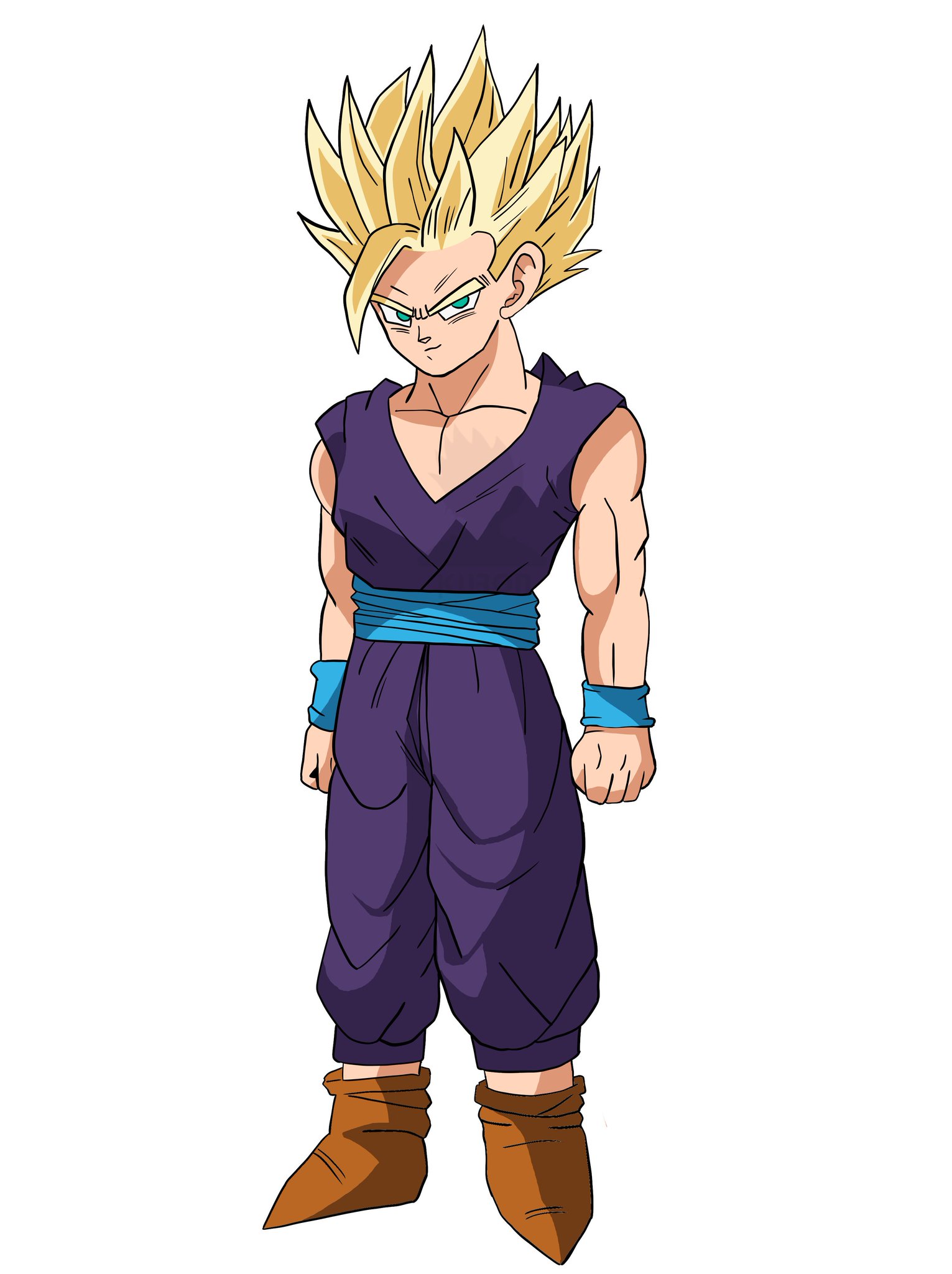 Pixilart - Teen Gohan SSJ5 by ITSNOTEROTIC