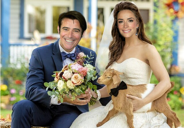 grug45's tweet photo. #Garcy Wedding for #GarcyWeek Prompt. Yes, that's a Goat cause Garcy already have kids.💒 https://t.co/OjobxGLYDD