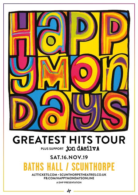 officialswr's tweet photo. TONIGHT!!! Happy Mondays play Baths Hall in Scunthorpe!!
On stage at 9pm βοΈππΊπ»πΈπ
Tickets: https://t.co/VeJS4915Qq #HappyMondays #BathsHall #Scunthorpe #GreatestHits #Tour #Livemusic #Party https://t.co/nwDnkZGhd1