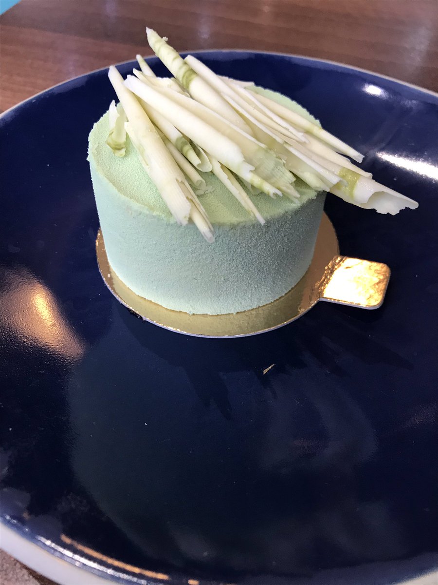 Matcha green tea dessert <a href="/PastryDulcedo/">dulcedopatisserie</a>   #TrySomethingNew