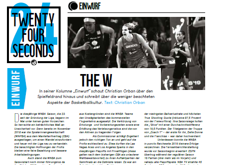 ein_wurf's tweet image. Gestern war übrigens #FIVEfriday.

Checkt @FIVEmag #163 - habe darin der WNBA und den Washington Mystics ein wenig Liebe geschenkt sowie Khem Birch und Dewayne Dedmon (für ihre starken Leistungen in der Saison 2018/19) gewürdigt.