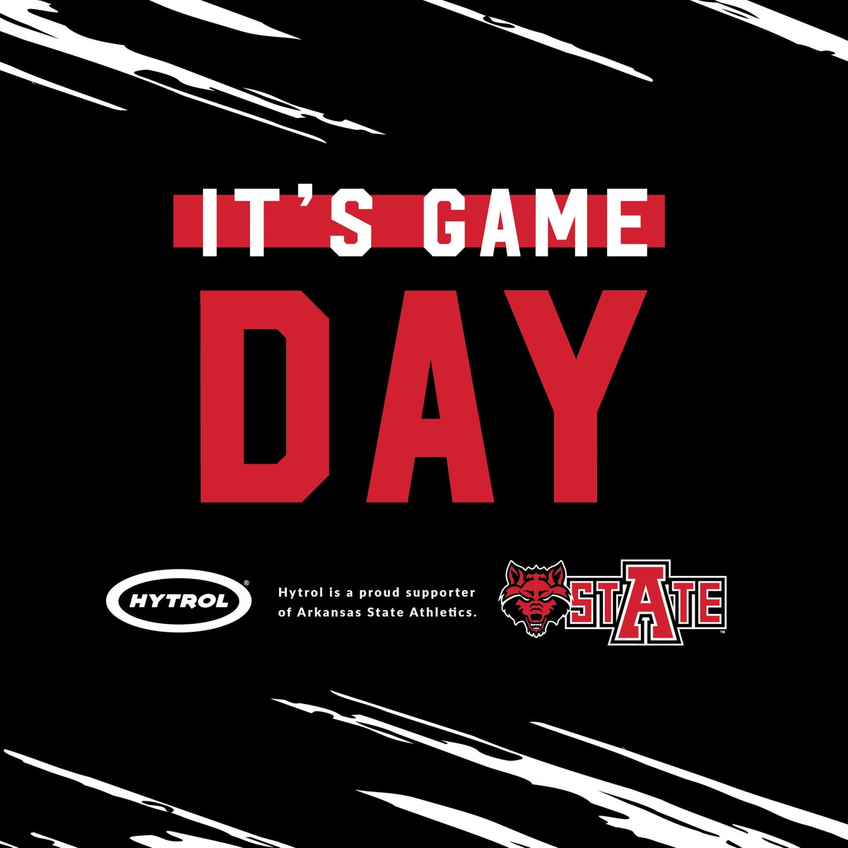 hytrol's tweet photo. It's game day let's get our #WolvesUp! Kick-off at 2 p.m. #HytrolHowls🐺 🏈 https://t.co/uiV0bA4VTj