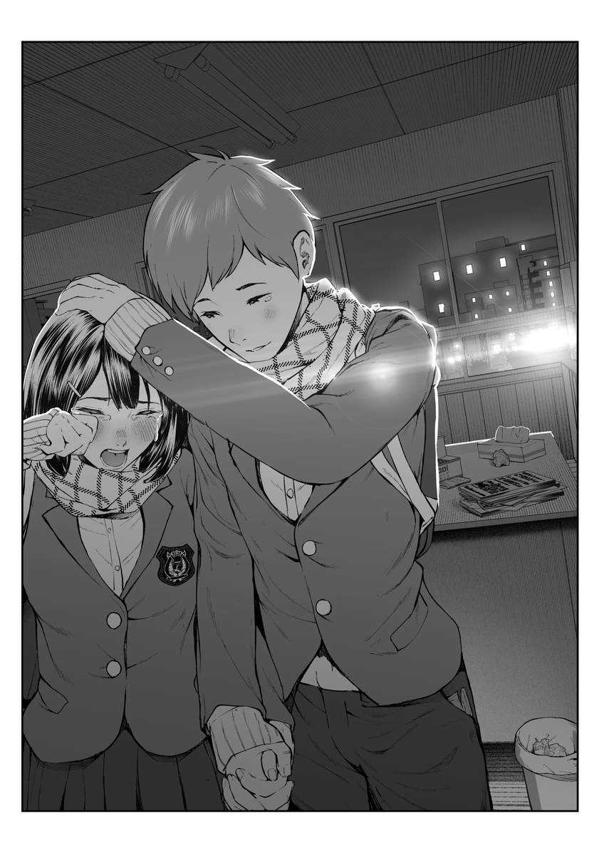 jorori_jorori's tweet photo. 「転校前夜、キミと。」 https://t.co/ZyefNCKPYG