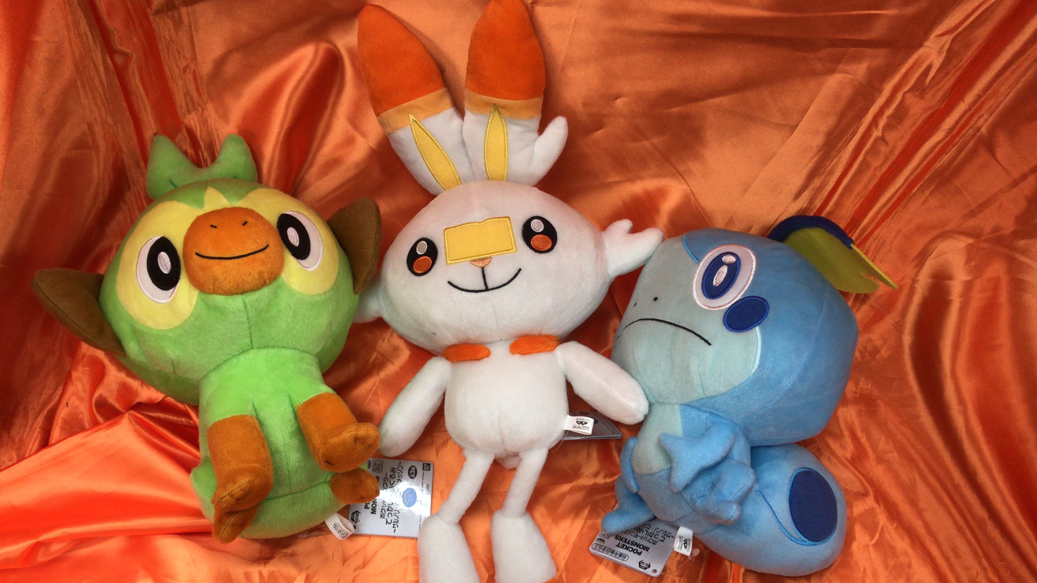 ポケットモンスター でっかいぬいぐるみ サルノリ ヒバニー メッソン が入荷しました ポケモン最新作の新御三家が早くも登場です ゲーム ワンダーシティ札幌 プラボ札幌西町店 Twitter 19 11 16 札幌市のアミューズメント施設 ワンダーシティ札幌