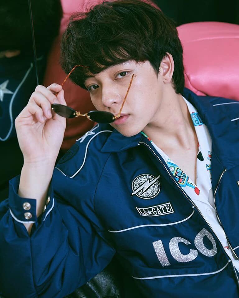 Sneak a peek iCONiC boy @bbasjtr was in @iconicofficial Spring Summer 2019 collection “In the middle of nowhere” 
#iconicofficial 
#iconicss19 
#iconicxbifw 
#inthemiddleofnowhere
#ss19 #springsummer2019 
#บาสเด็กอ้วนที่แท้จริง