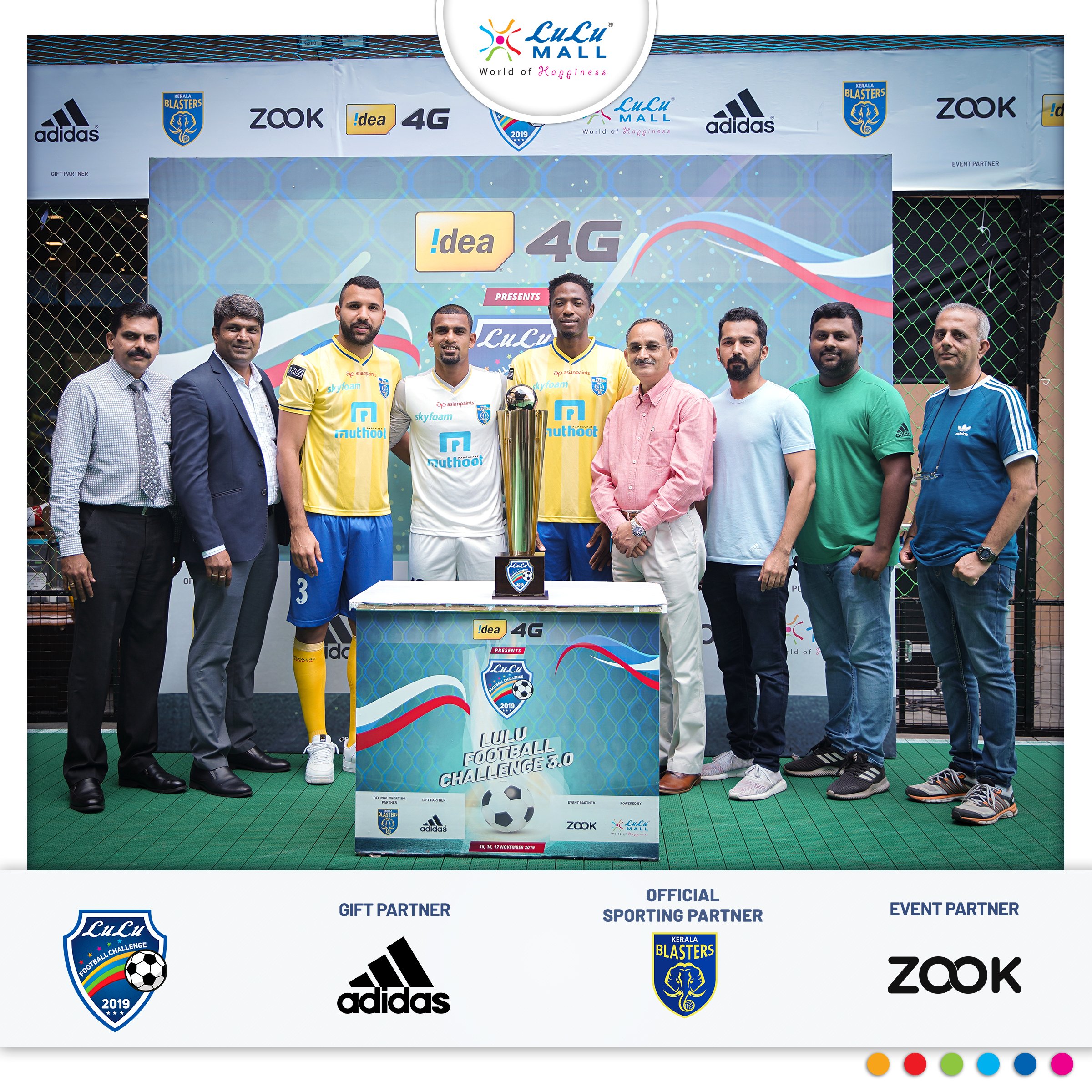 LuLu Malls India on Twitter: "Day 1 at the LuLu Football Challenge 3.0 was absolutely spectacular!✨ the inauguration the @KeralaBlasters to the 24 gruelling matches in the cage - here
