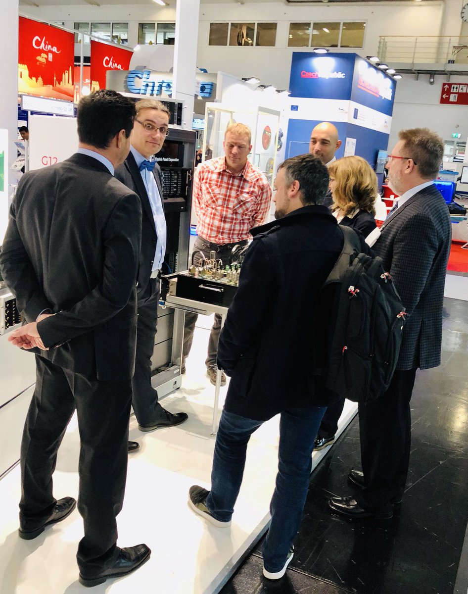 JeffStowers's tweet photo. Productronica was a great success this year. VPC 2019 https://t.co/HE9Mbo2KWv