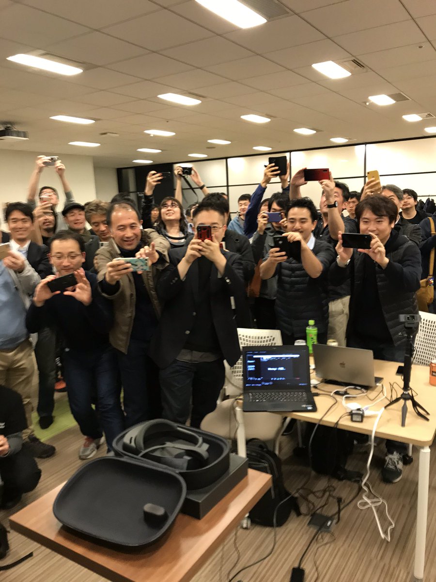 peugeot106s16's tweet photo. マグロの解体ショーか!! #TMCN #MRGlobalBootcamp19 https://t.co/Zgh60Kvppb