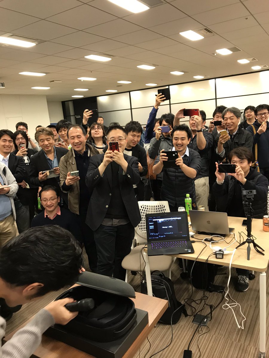 peugeot106s16's tweet photo. マグロの解体ショーか!! #TMCN #MRGlobalBootcamp19 https://t.co/Zgh60Kvppb