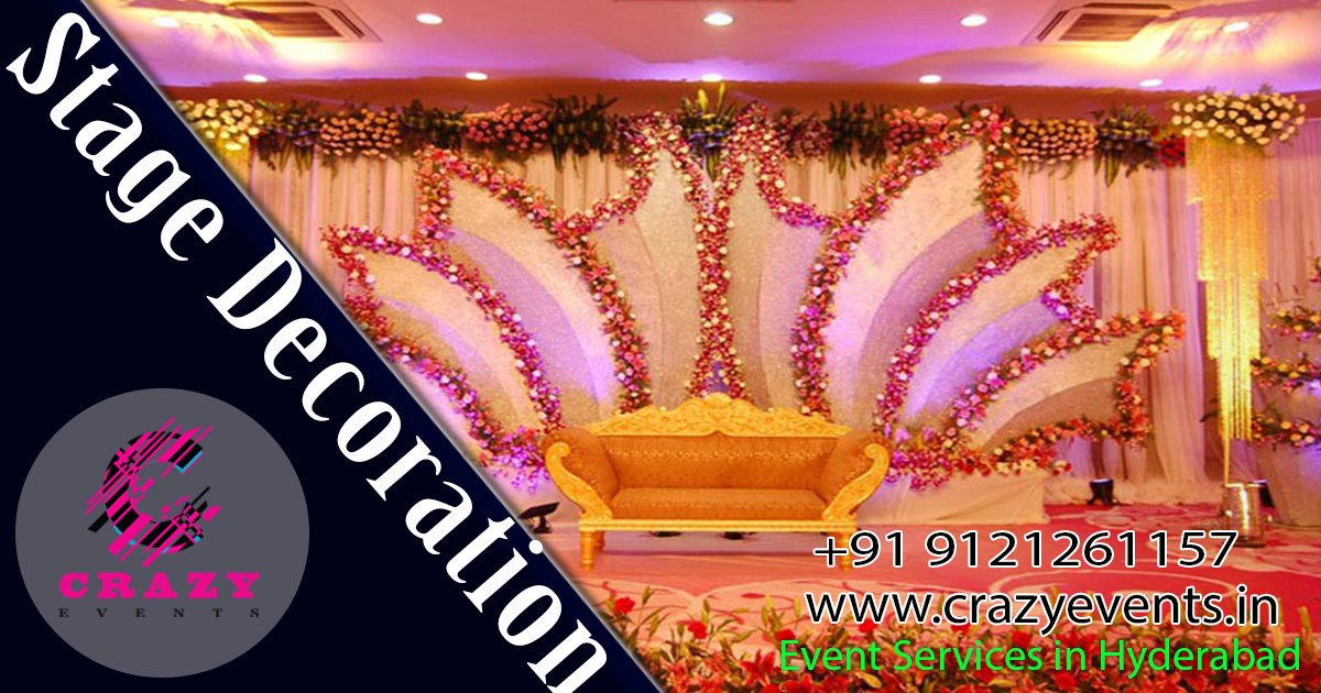 CrazyEventsHyd's tweet photo. Crazy Events is decorating the best stage decoration at weddings and birthday parties. 
Contact: - +91-9121261157
Visit :- https://t.co/jo1mHrlr0e
#Event #Eventmanagementcomapny #Eventorganizetion #Birthdaypartyevents #weddingeventplanner #eventmanagementplannerinnearme, https://t.co/KXfBMw8Wvz