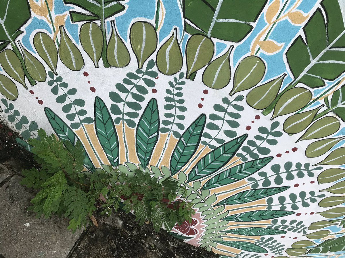 Life imitating art created by <a href="/gulsampa/">Gulsampa Maa</a>. Could do with more of this sort of thing! If UR a street artist in #Maldives please post an example of your work and/or inbox me. <a href="/warlockgraphics/">Jochen Zorbach-Atzler</a> please share!