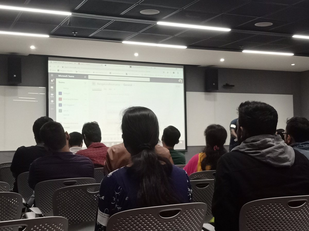 ashishrajs's tweet image. Getting started with MS Team app development by @jenkinsns 

#MS365DevbootcampBLR