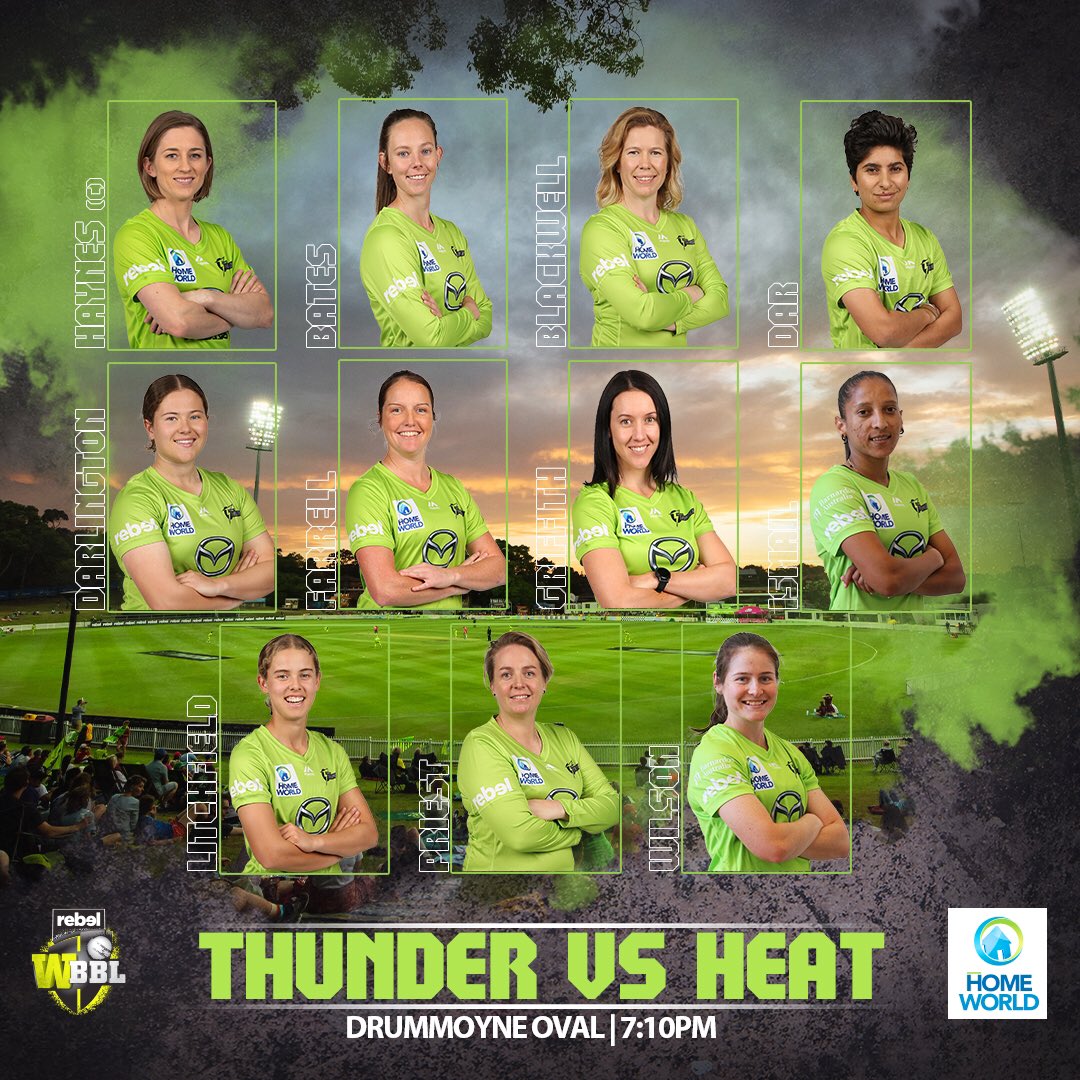 fantasy_cric_FC's tweet photo. #WBBL05
Sydney thunders women won the bat flip and will bowl first against Brisbane heats women

#STWvsBHW

Here is the playing11 👇

#Dream11 team will be updated in our telegram channel before 10 mins of deadline ! 
Join now for #STWVSBHW👇👇👇

https://t.co/oX4EwNm4HO https://t.co/VbeMbsYgX2