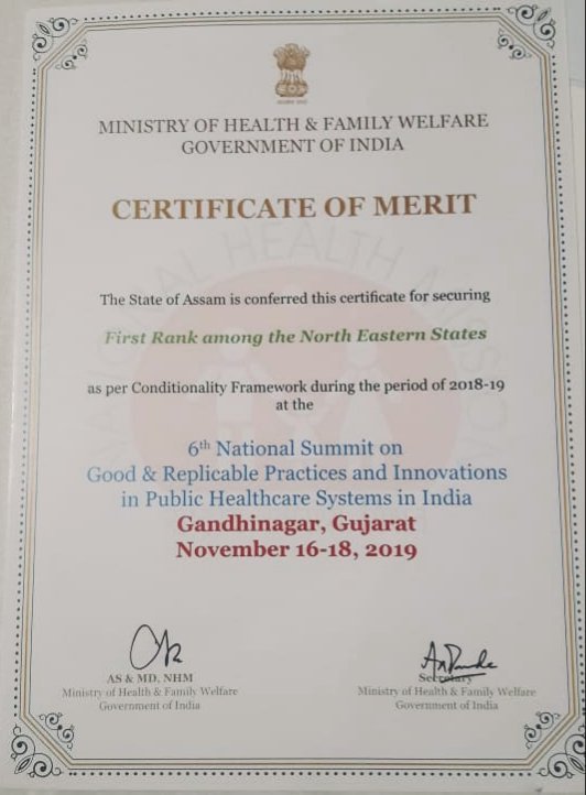 nhm_assam's tweet photo. #TeamNHM Assam received the #best_performance in the entire NE States today for 2018-19 at Ahmedabad #Gujarat during the 6th #National Summit on Good & Replicable Practices
#TeamWork #Healthy_Assam
@MoHFW_INDIA @CMOfficeAssam @himantabiswa @Pijush_hazarika @samirsinha69 https://t.co/nksDyYC1aR