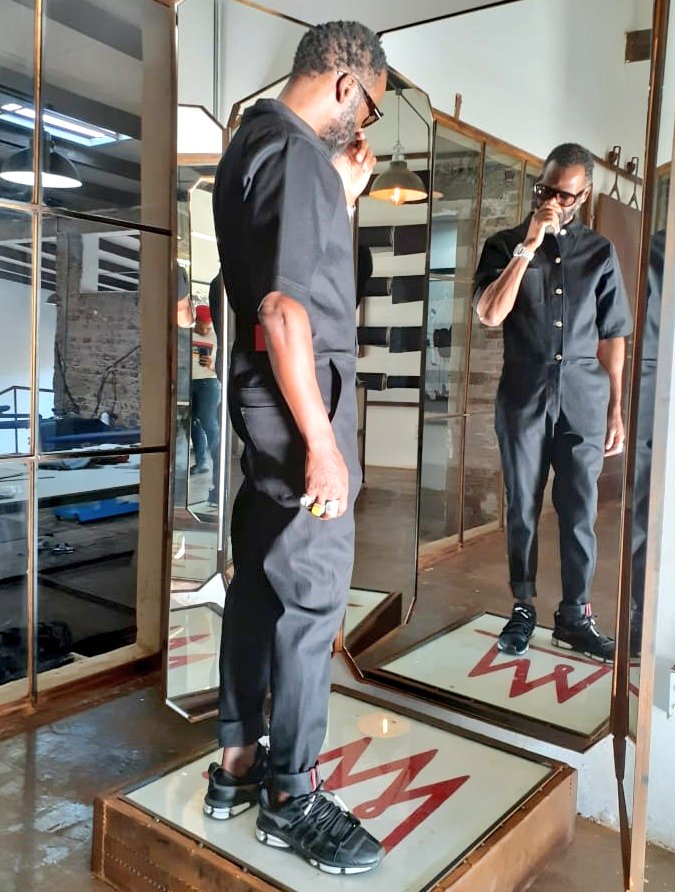 This guy came all the way from New York to get something from us and when he tried this suit on, stood in front of the mirror for 15 minutes
All I heard is, 
LET'S GOOO!!! ✈️🇦🇲