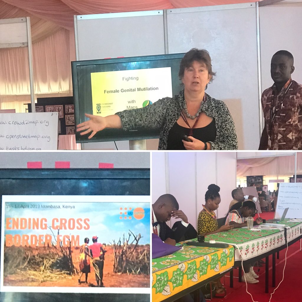 TonyMwebia's tweet photo. Highlight 2. Humbled to have met @RebecaGyumi the award winning activist from #Tanzania & the founder of @MsichanaUwezo. In this side-event it was all about #Map2EndFGM thanks to @jachapman82 of @Crowd2Map. #ICPD25 #NairobiSummit cc @jtfmahon #EndFGM https://t.co/PfghFFK8nW