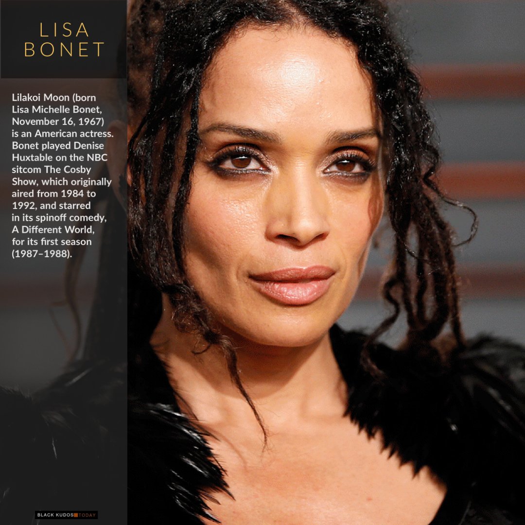 Happy birthday to Lisa Bonet.  
 