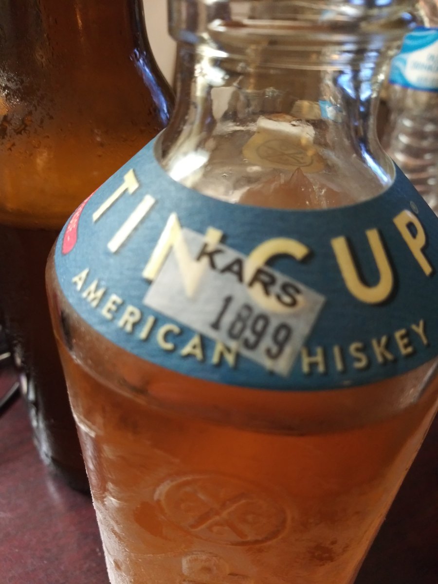 TheMongrels's tweet photo. Hey @TINCUPWhiskey  i bought a bottle of you whiskey and put it in the freezer. Guess what? It froze. Whiskey doesn't freeze. Explain... https://t.co/H10CrcR6u5