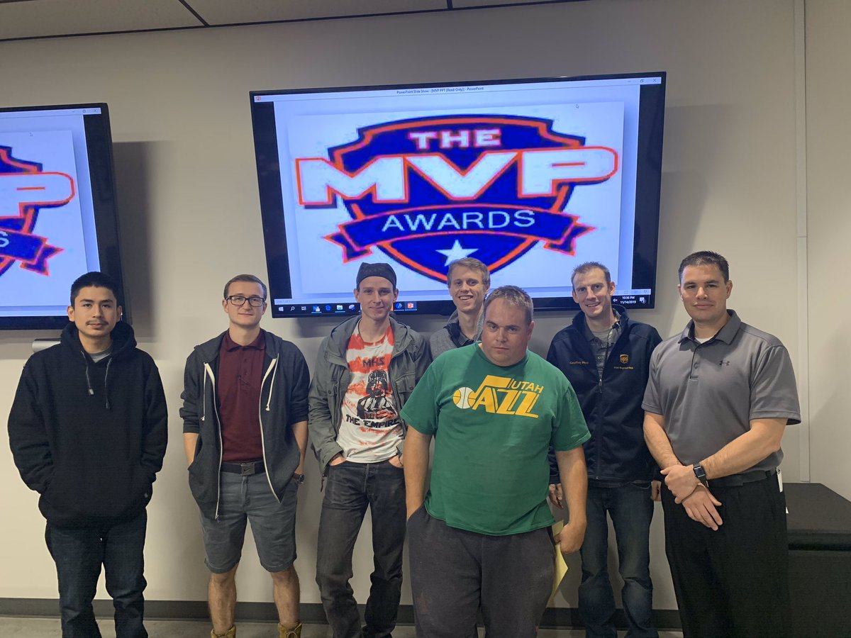 Thank you to LKEUT Nights October MVP’s!! We’ve exceeded all expectations this year and these guys are the reason. <a href="/AmyDill27345221/">Amy Dillon</a> <a href="/DanSchmit2/">Dan Schmit</a> <a href="/TravisHerbert5/">Travis Herbert</a> @DesertMTUPSers <a href="/waringlester/">Waring Lester</a> <a href="/forbes_trici/">Trici Forbes</a>
