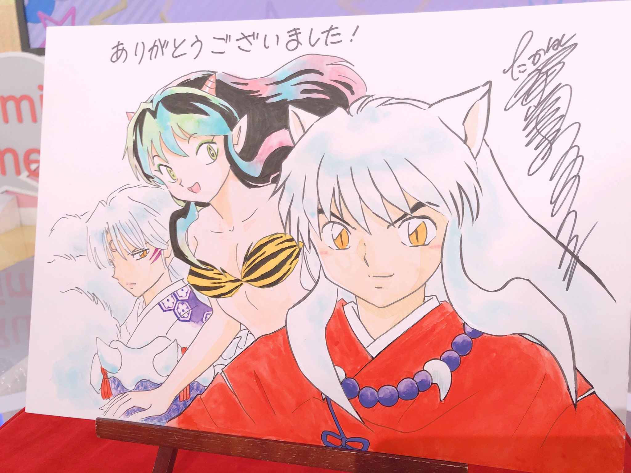 犬夜叉　スクエア缶バッジ　高橋留美子　るーみっくわーるど　殺生丸 ヴィレッジヴァンガードﾙﾐﾈｴｽﾄ新宿店 on X: 