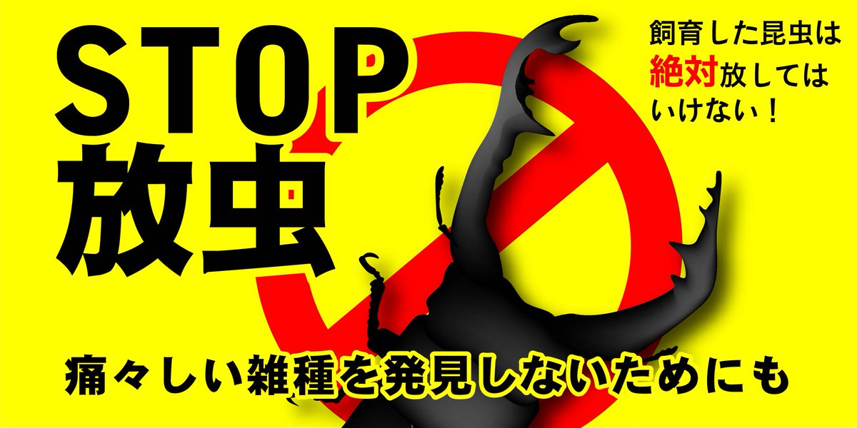クワガタ将軍伝ｚ En Twitter 北海道にはカブトムシは生息していませんでした 現在 北海道に生息しているカブトムシは人間が持ち込んだ国内 外来種です 日本の昆虫でもその種が生息していない地域に放すことはやめましょう ｓｔｏｐ放虫