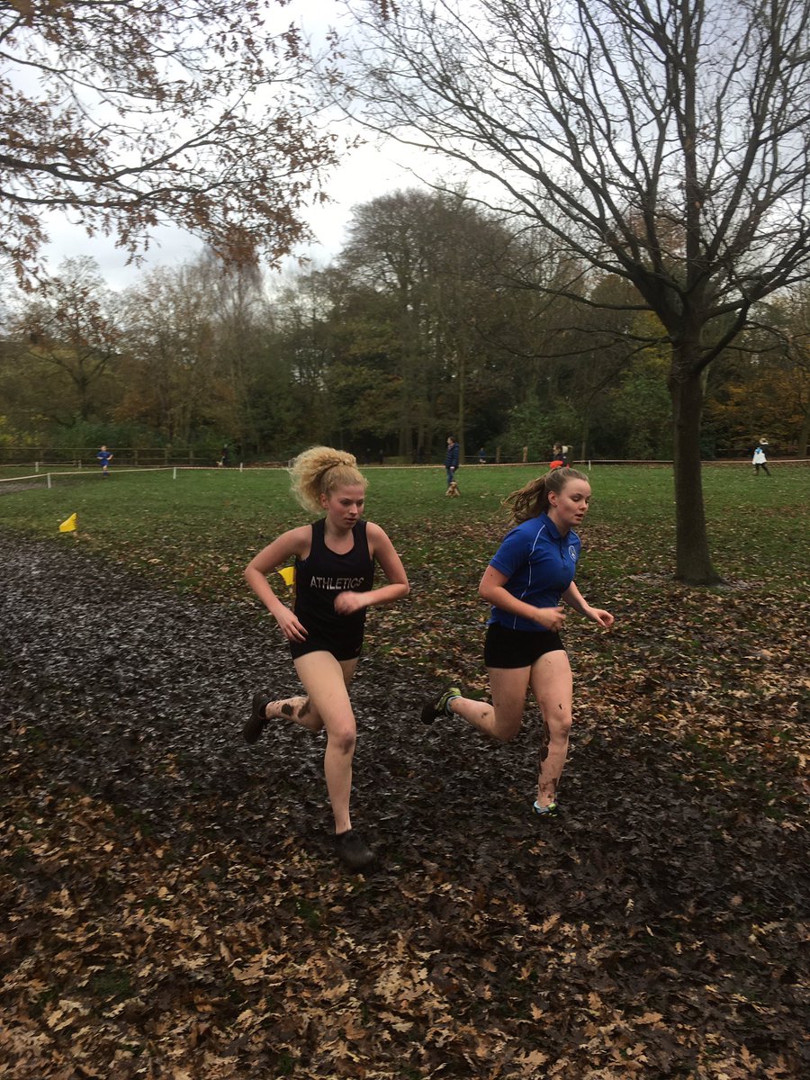 Gutsy run by Jasmine today at Walton Gardens in the second round of the Neville Jones #Warrington Schools Cross Country League 🍂🍃🍁<a href="/LymmHighSports/">Lymm High School PE</a> #mudmudmud