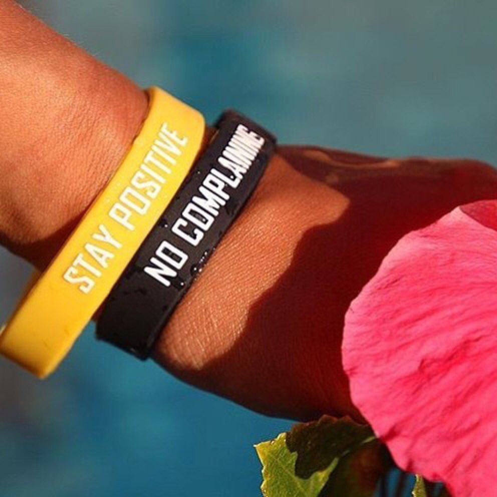 Don’t let negativity win today. Remember it starts with you. Stay positive! No energy vampires allowed. 👉🏻 Grab yourself and your team a STAY POSITIVE or NO COMPLAINING wristband at PositiveBrands.com