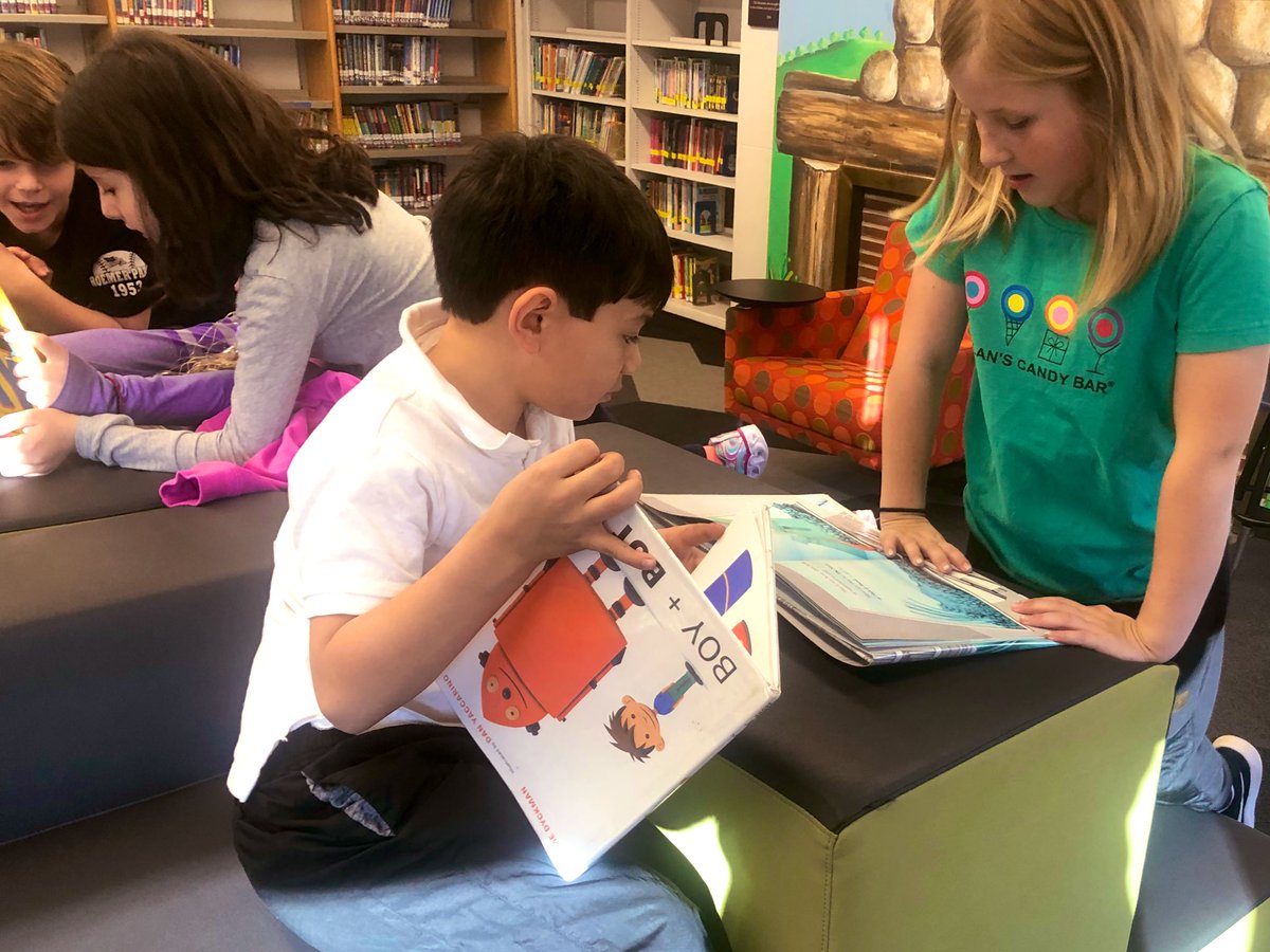 Ms_KBowers's tweet photo. We had a great time spending extra time exploring some different genres this week! #ReadySetRead #CentralFoxes @ExploreCentral https://t.co/rjn2hCDLNX