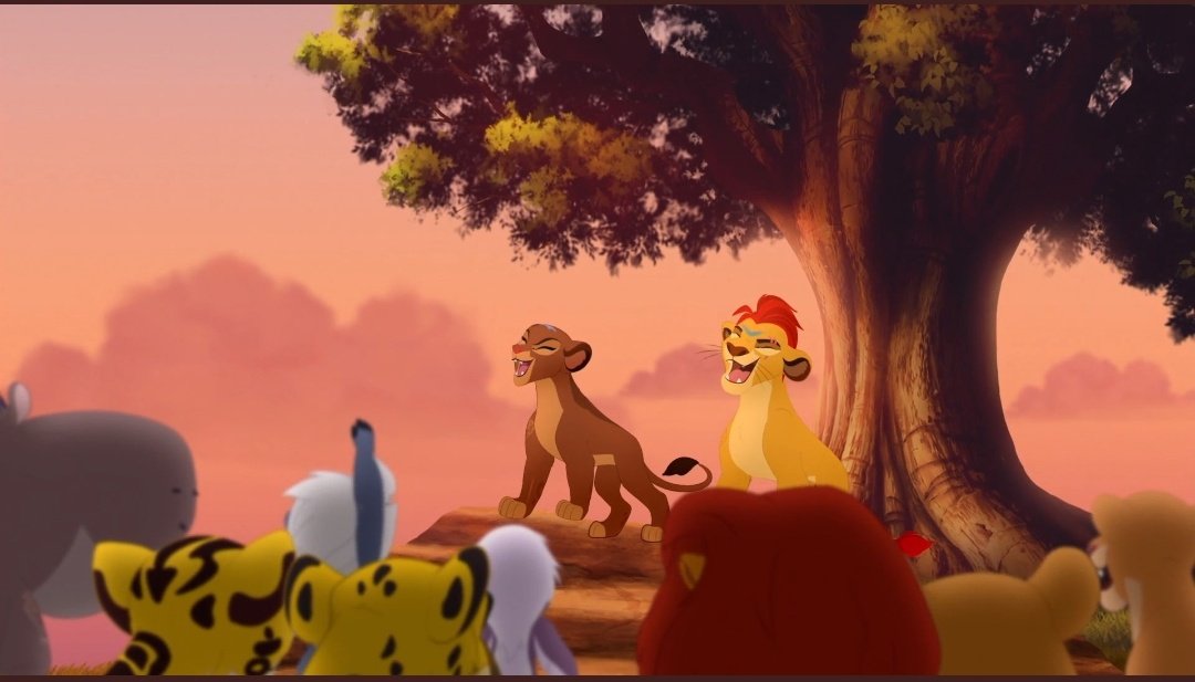 At first,when I saw the Lion Guard I didn't trust Kion and the guard but then with the help of my grandmother (<a href="/queenjannatnp/">👑Queen Janna👑</a>) I understood that they were more than welcome at the Tree Of Life and now I am ruling as Queen of the Tree of Life with Kion(@TreeOfLifeKing).