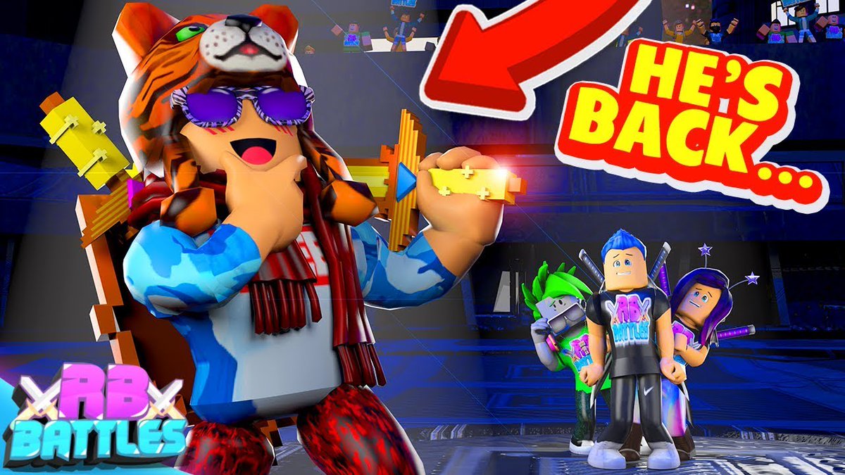 Roblox Battles On Twitter For Our First Video Back Since The Rb Battles Championship We Face Off With Kreekcraft With A Twist He Chooses The Game Https T Co 4rawlydxhk Https T Co Fp5bldydjc - roblox on twitter we want to host more roblox tournaments