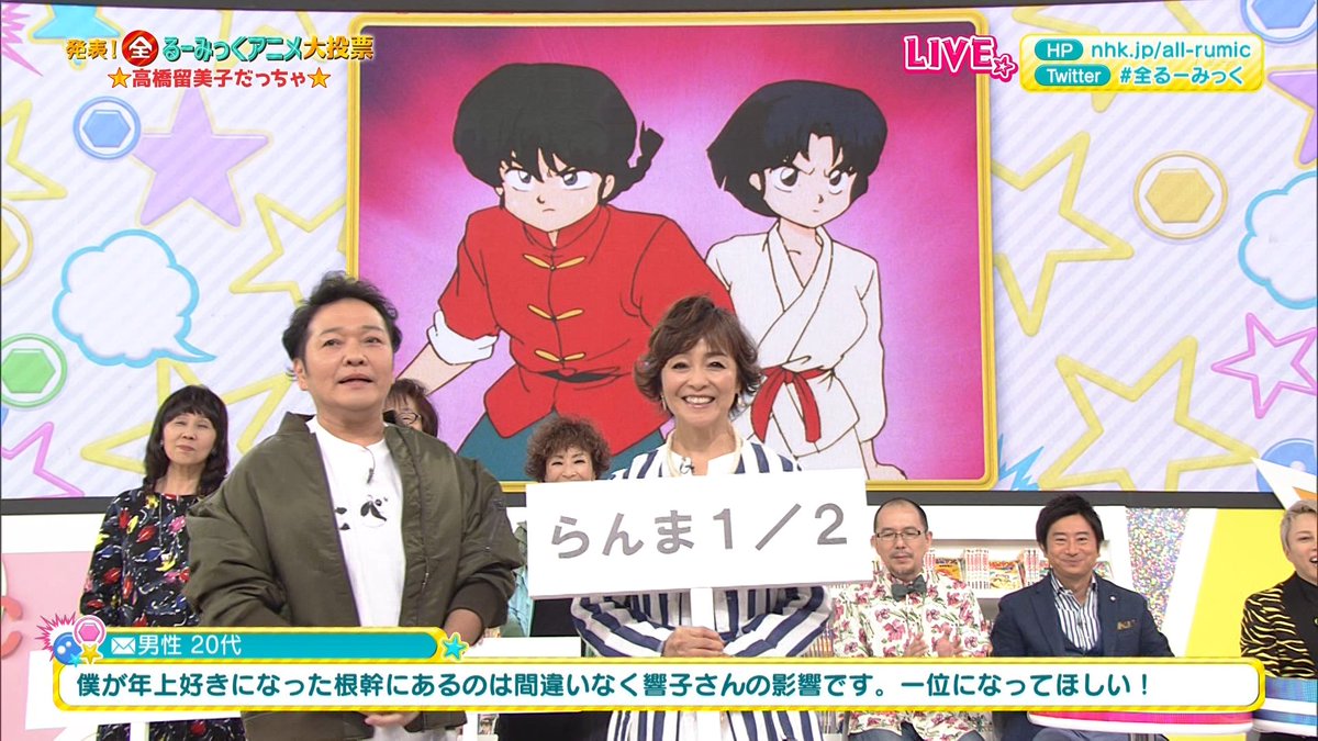 ラム 響子 あかねの生歌に山口勝平無双の生アフレコ 豪華すぎる 全るーみっくアニメ大投票 まとめ 全るーみっく 高橋留美子 Togetter