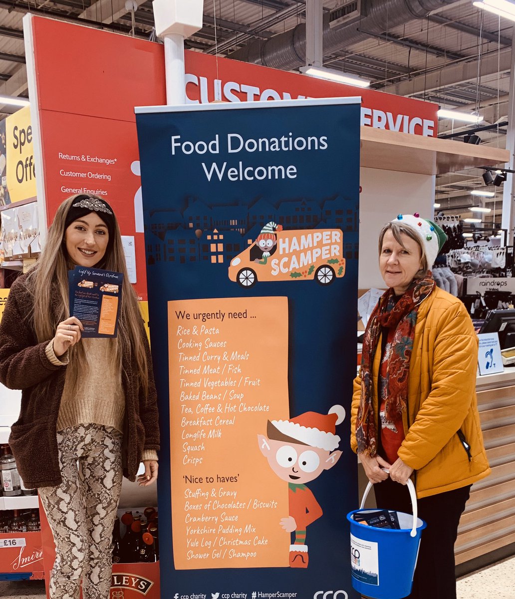 P3GlosOutreach's tweet photo. Yesterday afternoon some of the P3 outreach team went to help @CCPCharity with their hamper scamper! We managed to get 3 large trolleys full of donations for those who may need food at Christmas time! 🎄✨💛 #oneteam #p3outreach #hamperscamper #christmasaid #ccp https://t.co/PvKc7JeeBl