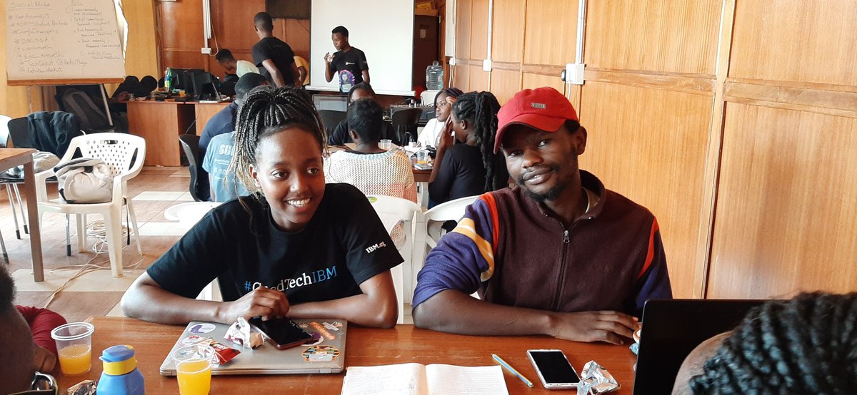 TechDekut's tweet photo. The kadies are working it out the main themes being  1)Agriculture 2)health 3)trade 4)education 5)financial
#HackAssembly19 #MSFTStudentPatner @techdekut @csokimathi @dsckimathi #GoogleDevelopers #DSCSSA https://t.co/GdQzGAiJAh
