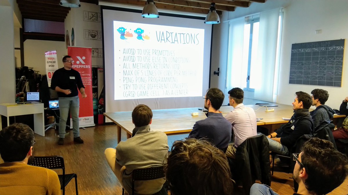 DanieleMegna1's tweet image. #gdcr19 !

@coderetreat @milanoxpug #coderetreat #milan