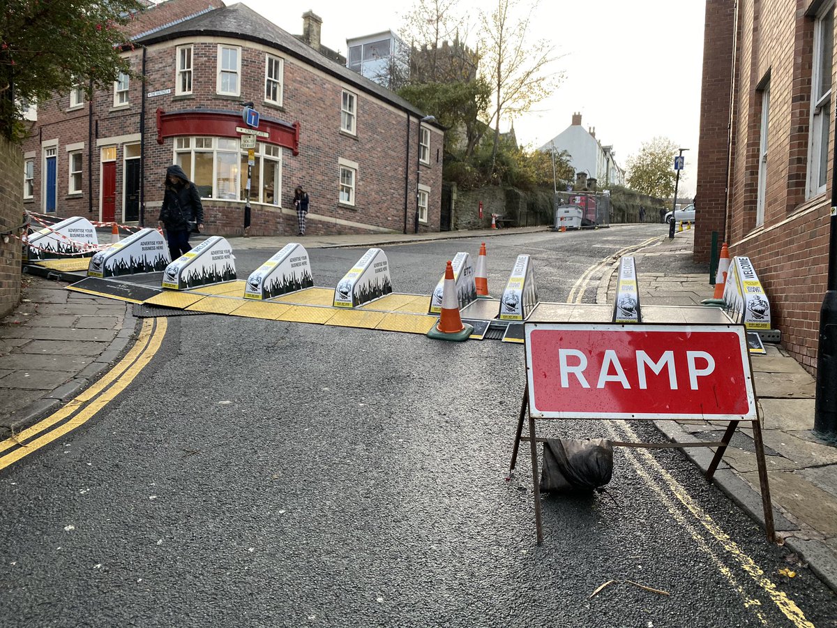 Lumiere 2019... Team ETC rocking it in Durham!  First delivery of our new HVM range with Crowdguard. 👍 #LumiereDurham #eventtraffic #EventTrafficControl #Crowdguard