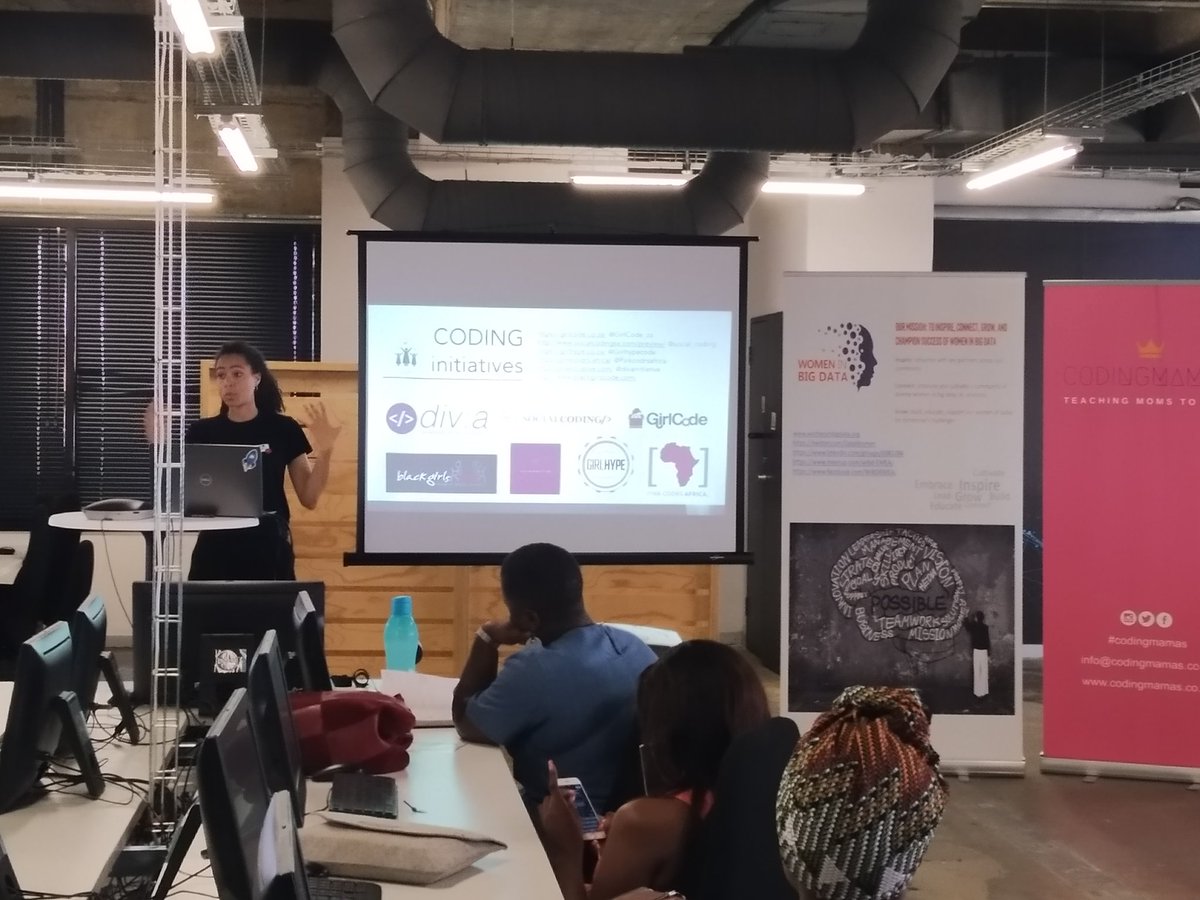 WiMLDS_JHB's tweet photo. Special shout out to @social_coding for integrating ML into their coding programs 🌟💕
~ @tamati_biskit

#ML4WomxnByWomxn https://t.co/yxZvYwpHii