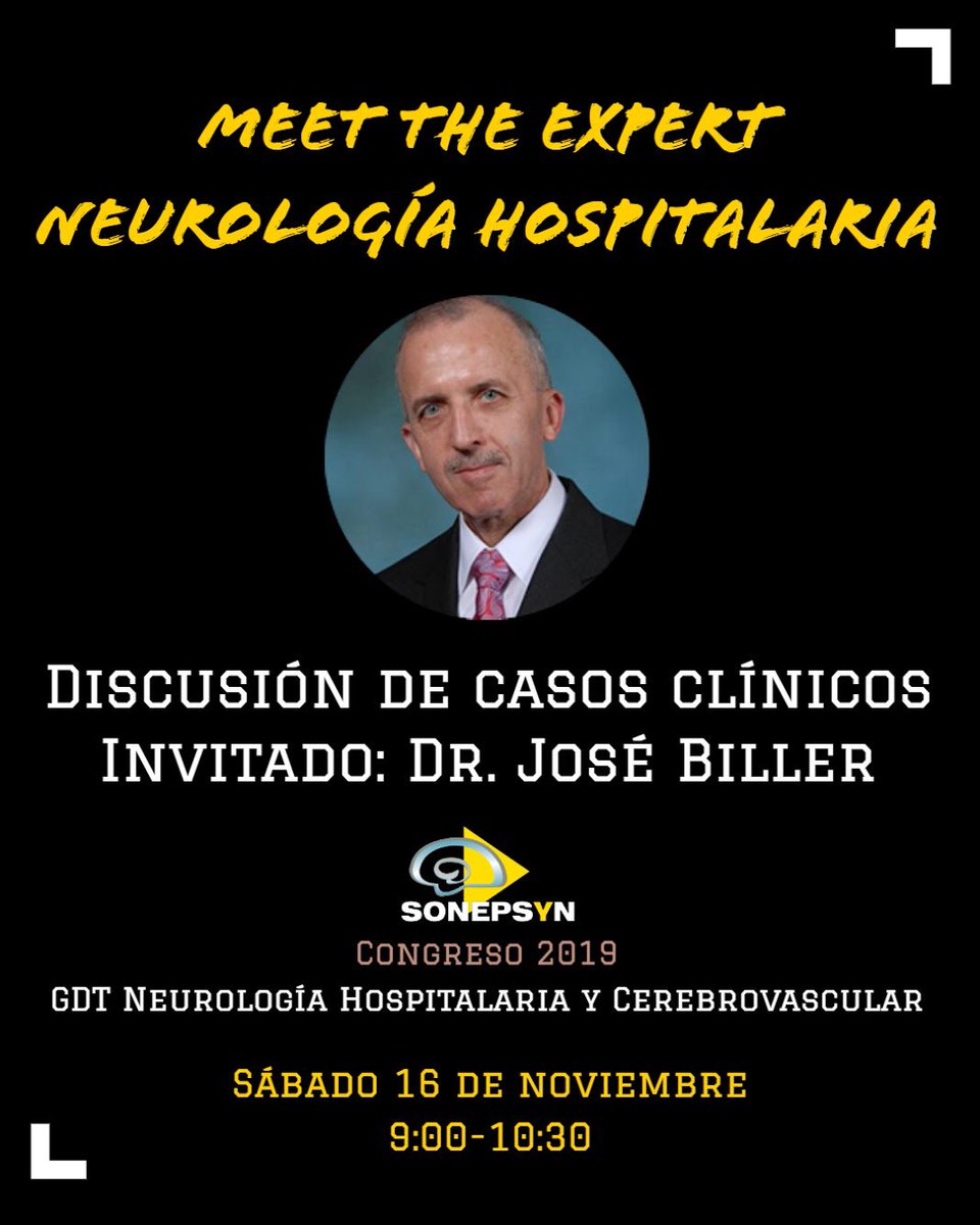 Buenos días! Último día congreso #sonepsyn2019, menú de hoy:
Final de póster, NOFtalmo, Monitoreo IO, Olimpiadas ínterfacultades Neurología, MINSAL, Meet the expert Neurohospitalismo, Sueño, Meet exp epilepsia
Te esperamos!!! Participa! <a href="/interneurona/">INTERNEURONA</a> <a href="/diskinesia/">Andres De La Cerda</a> <a href="/SNeurodelSur_Cl/">SOCIEDAD DE NEUROLOGIA DEL SUR</a>