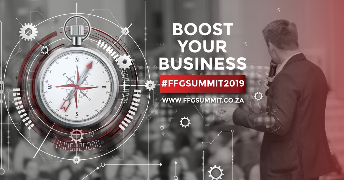 ffg_summit's tweet photo. It's time to get your #business and #leadership strategies in place for 2020. Let us help you boost your business at the #FFGSummit2019. Get your tickets now at https://t.co/VM2tgcB3yB. #ffgsummit #summit #navigatingyourlifesjourney #success #entrepreneur #speakers #sme #summitsa https://t.co/TLEouYoXm9
