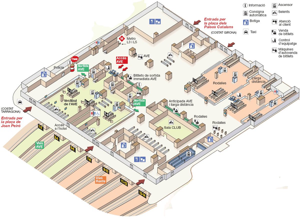 ⛔ #BloqueigTotal ⛔

❗ Ha arribat l'hora: TOTHOM A L'ESTACIÓ DE SANTS!

🚅 Comencem bloquejant el vestíbul d'entrada a l'AVE.

🚆 Recomanem arribar-hi en trens de Rodalies.

Aturem el cor ferroviari de #Barcelona!

#RevoltaPopular 🔥
#CDRenXarxa