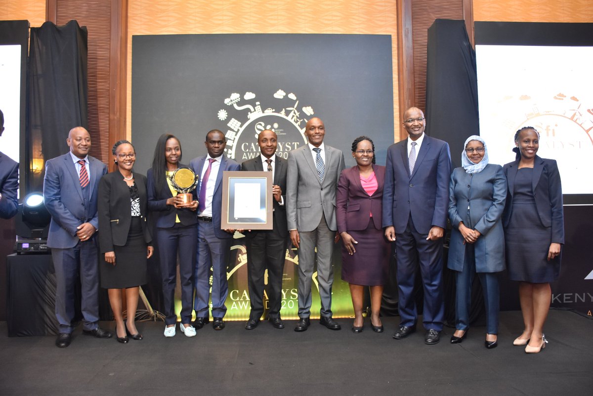 KenyaBankers's tweet photo. @Coopbankenya is this year’s overall winner of the Sustainable Finance Initiative Catalyst Awards for financial service providers. An independent judging panel placed @KeEquityBank second overall position and #KWFT in the third position. #SFIcatalystAwards https://t.co/4HyXPDMaru