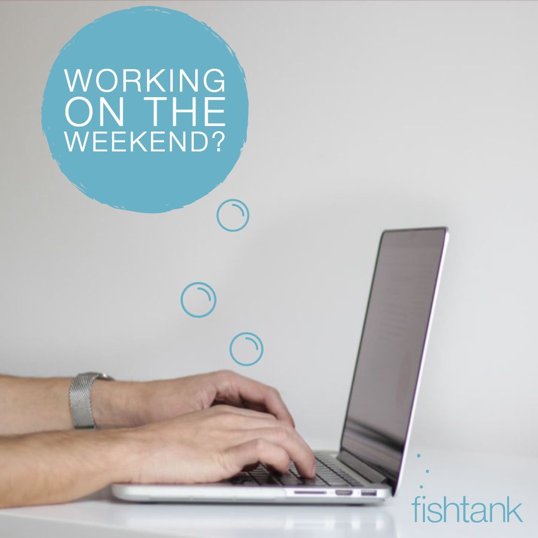 fishtankteam's tweet photo. Has your week's work spilt into your weekend?... again?
We know that feeling.
Struggling to find that perfect work/life balance?
We also know that feeling!
Send us an email... NOW - info@fishtank.cc
Let's do it! https://t.co/d9lmAS1x3X