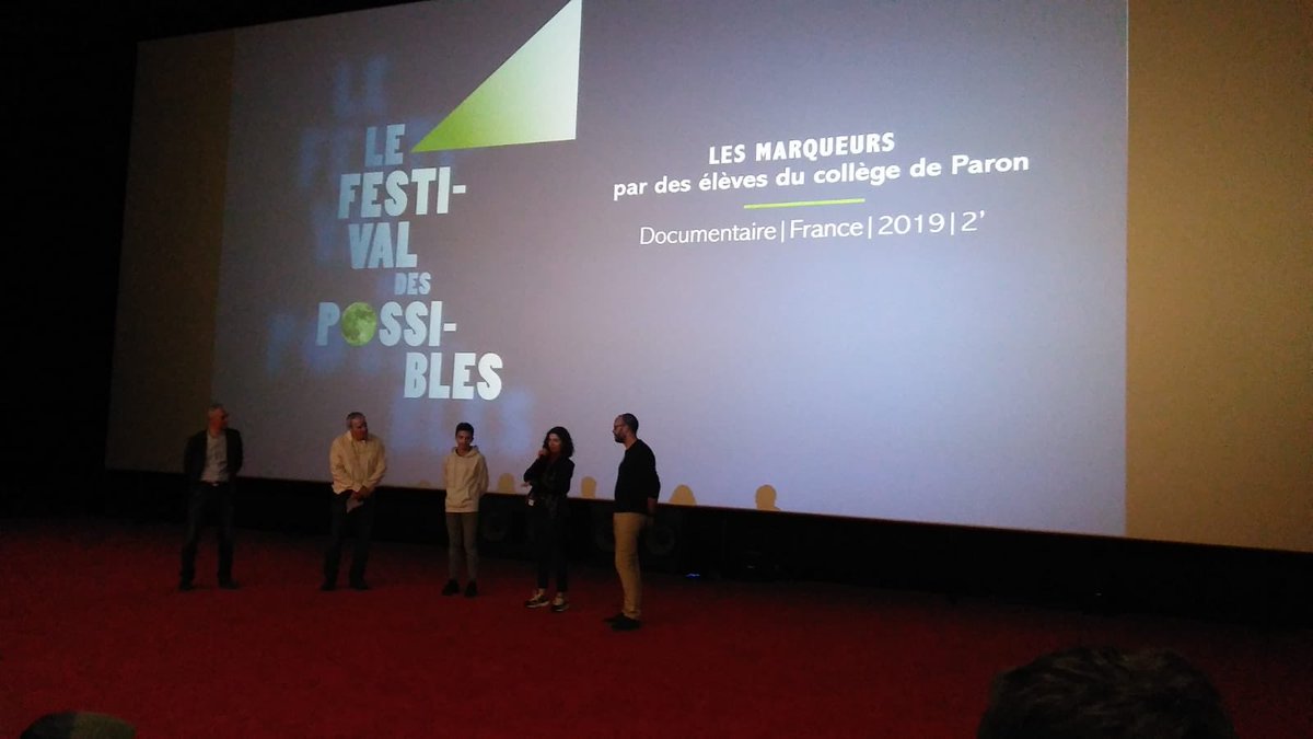 Des_Possibles's tweet photo. https://t.co/kaEVxoIMPk Félicitations aux #collégiens et à leur professeur du collège André Malraux de #Paron : #film sur les marqueurs des #tableaux #ecologie #santé https://t.co/z9lodNXu1f